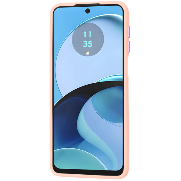 Techsuit - HaloFrost Series - Motorola Moto G14 - Pink