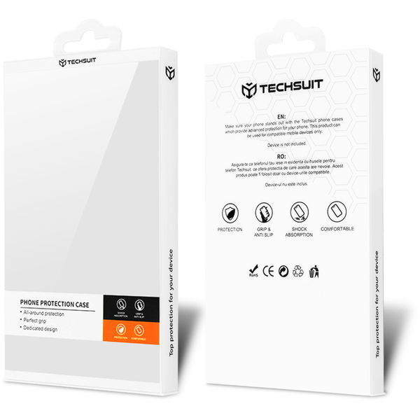 Techsuit - HaloFrost Series - Motorola Moto G14 - Pink