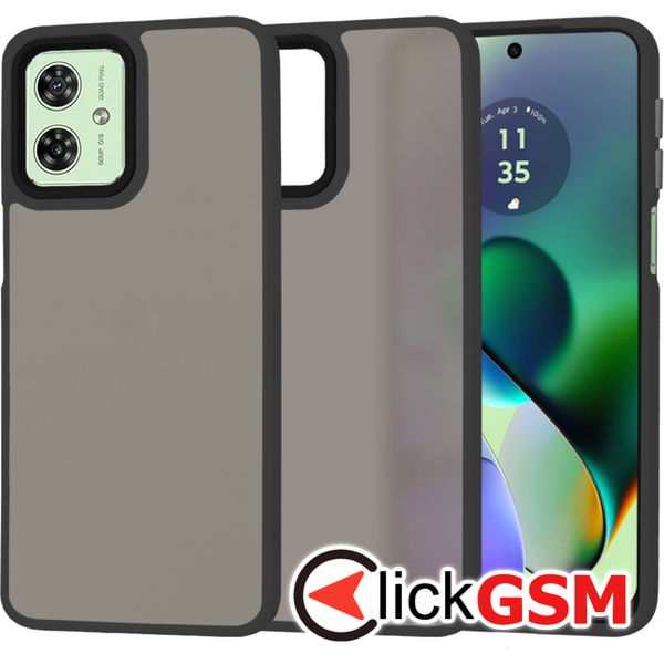 Techsuit - HaloFrost Series - Motorola Moto G54 - Black