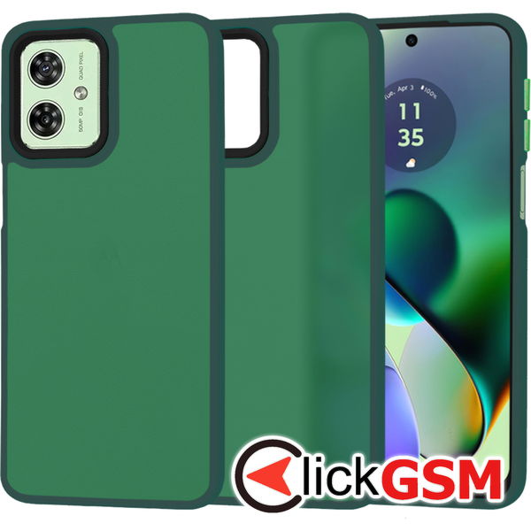 Techsuit - HaloFrost Series - Motorola Moto G54 - Midnight Green