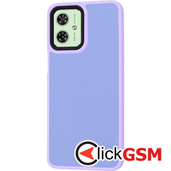 Techsuit - HaloFrost Series - Motorola Moto G54 - Light Purple