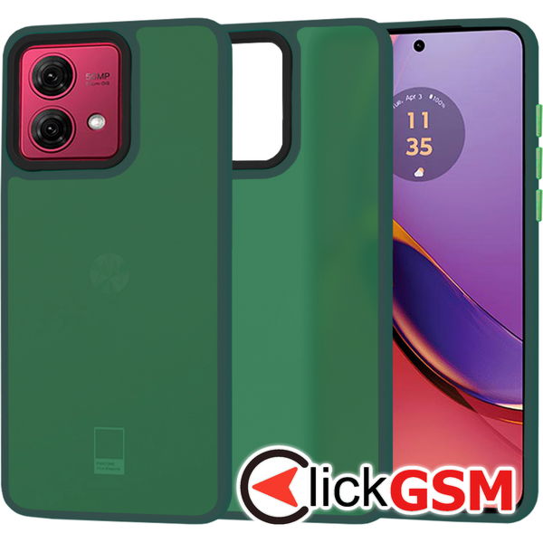 Techsuit - HaloFrost Series - Motorola Moto G84 - Midnight Green