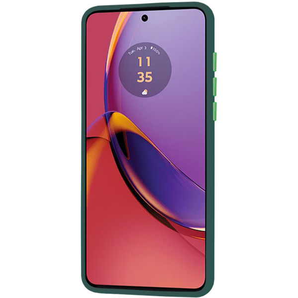 Techsuit - HaloFrost Series - Motorola Moto G84 - Midnight Green