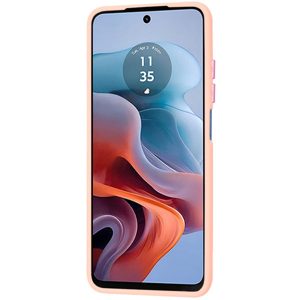 Techsuit - HaloFrost Series - Motorola Moto G34 / Moto G45 - Pink