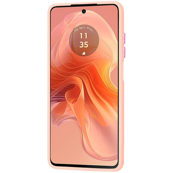 Techsuit - HaloFrost Series - Motorola Moto G04 / Moto G04s / Moto G24 / Moto E14 - Pink
