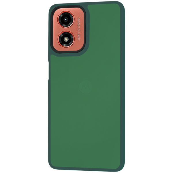 Techsuit - HaloFrost Series - Motorola Moto G04 / Moto G04s / Moto G24 / Moto E14 - Midnight Green