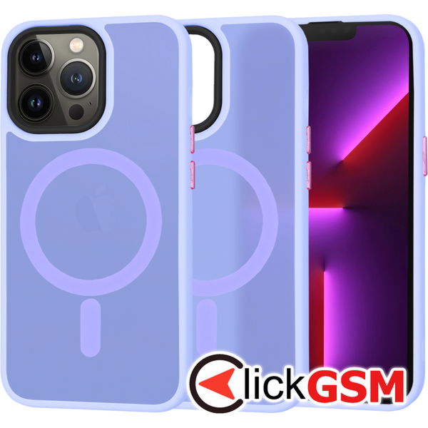 Techsuit - HaloFrost MagSafe Series - iPhone 13 Pro - Light Purple