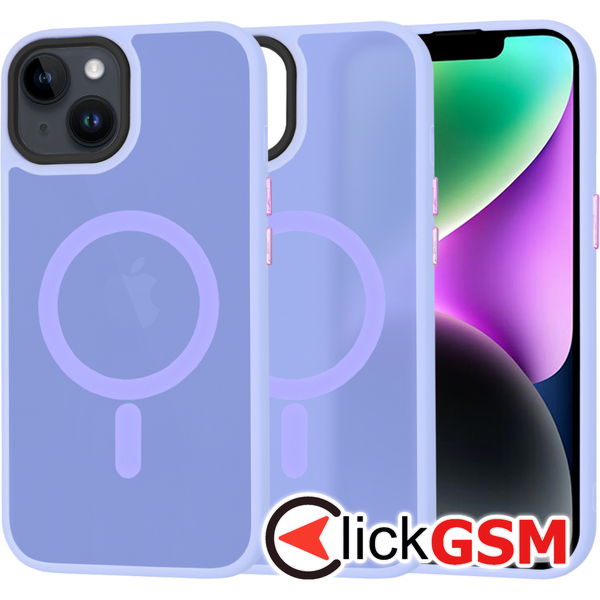 Techsuit - HaloFrost MagSafe Series - iPhone 14 - Light Purple