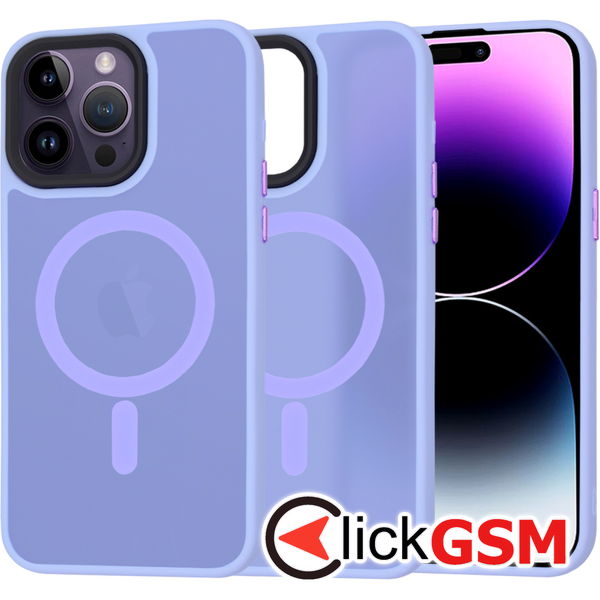 Techsuit - HaloFrost MagSafe Series - iPhone 14 Pro Max - Light Purple