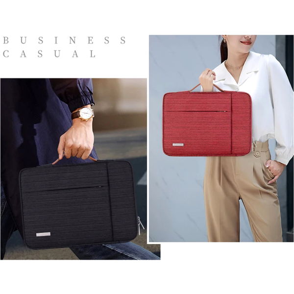 CanvasArtisan - Laptop Handbag (K28-20) - for 15 - 16 inch Devices - Black