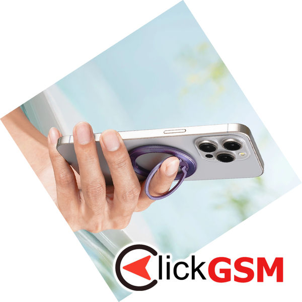 Techsuit - MagSafe Phone Ring (MPR2) - Round Shape, Aluminium Alloy - Gold