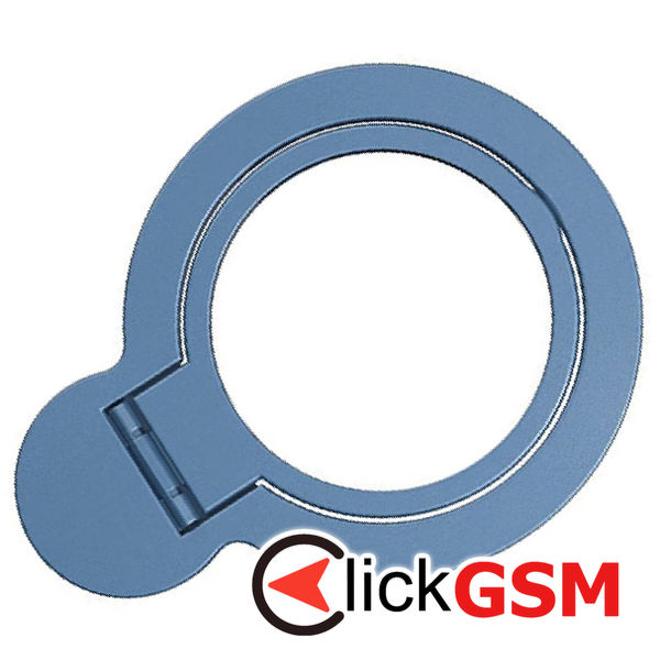 Techsuit - MagSafe Phone Ring (MPR4) - Round Shape, Aluminium Alloy - Blue