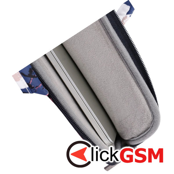 CanvasArtisan - Laptop Briefcase (H43-C22) - Slim, for 13-14 inch Devices, Zipper, Polyester - Blue