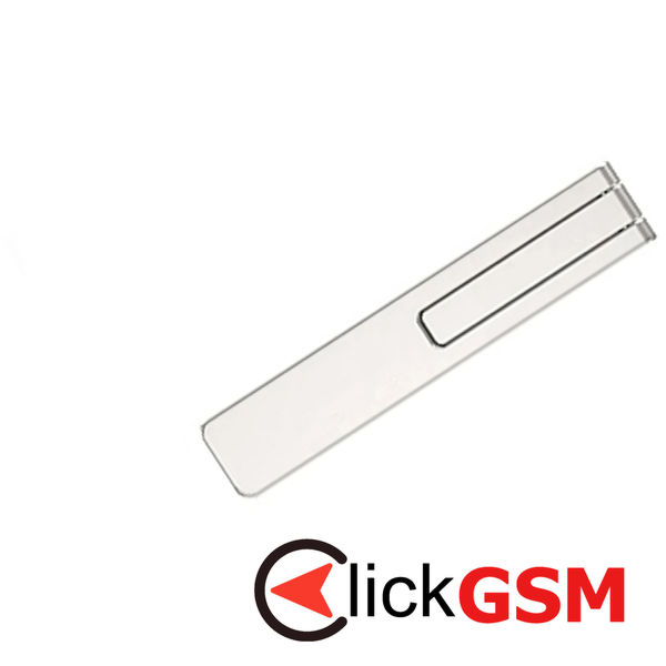 Techsuit - Phone Holder (PRH1) - Rectangular Shape, Aluminium Alloy, 3M - Silver