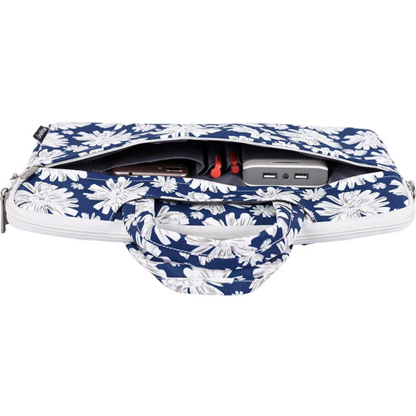 CanvasArtisan - Laptop Briefcase (H34-C22) - for 13 - 14 inch Devices - Blue