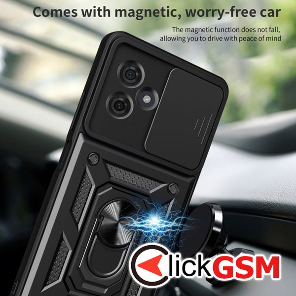 Techsuit - CamShield Series - Motorola Moto G54 Power Edition / G64 - Black