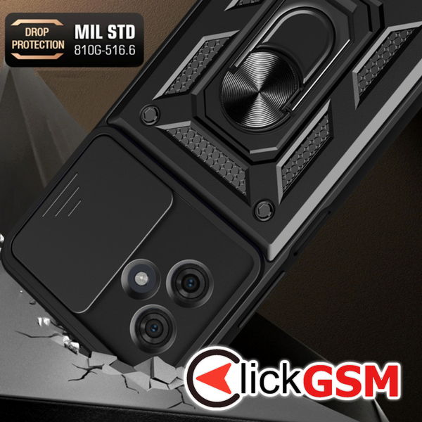 Techsuit - CamShield Series - Motorola Moto G54 Power Edition / G64 - Black