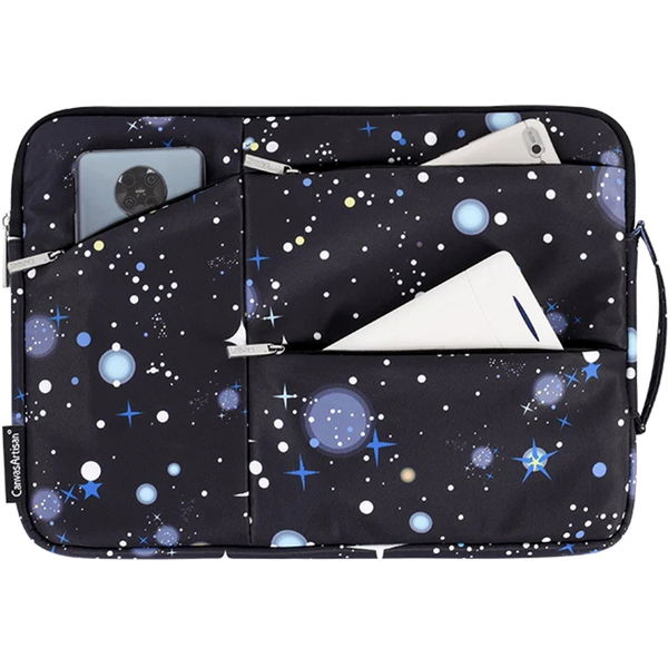 CanvasArtisan - Laptop Handbag (H16-58) - for 13 - 14 inch Devices - Black