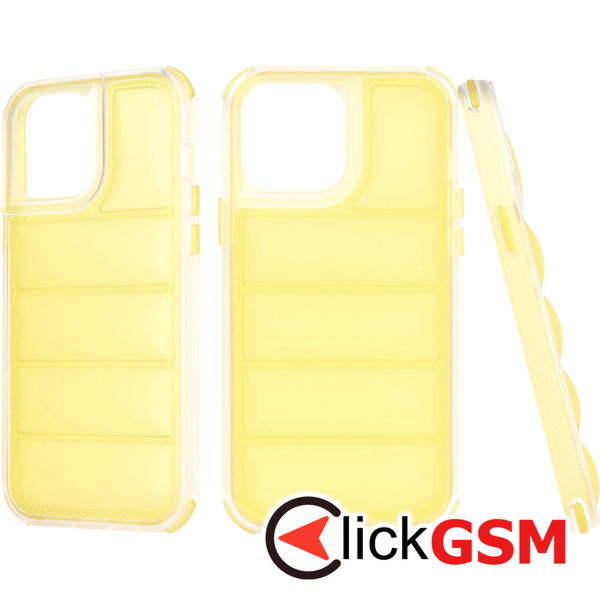 Techsuit - Wave Shield - iPhone 13 Pro Max - Yellow