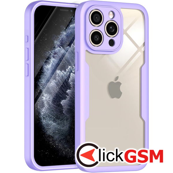 Techsuit - ColorVerse 360 Series + Screen Protector - iPhone 11 Pro - Purple