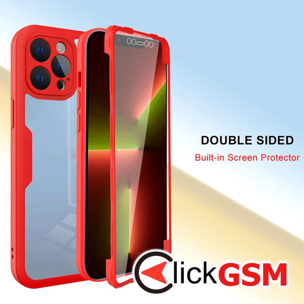 Techsuit - ColorVerse 360 Series + Screen Protector - iPhone 13 Pro - Purple