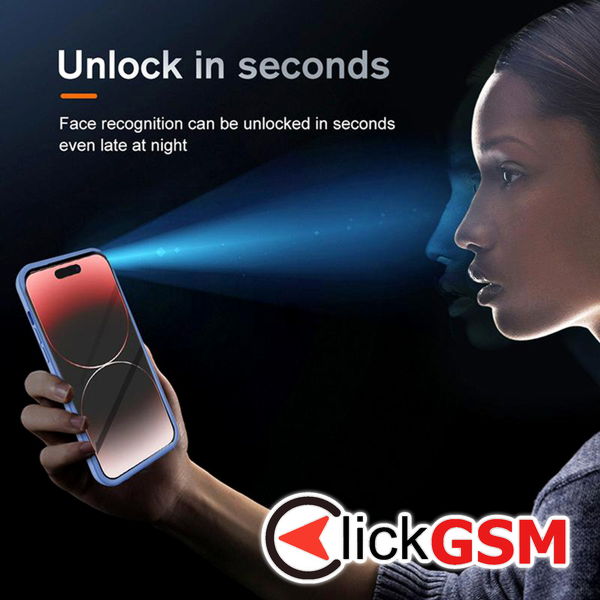 Techsuit - ColorVerse 360 Series + Screen Protector - iPhone 14 Pro - Blue