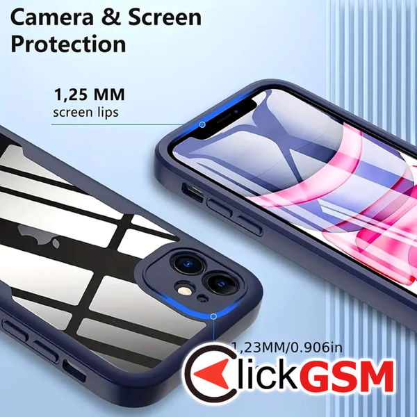 Techsuit - ColorVerse 360 Series + Screen Protector - iPhone 12 - Blue