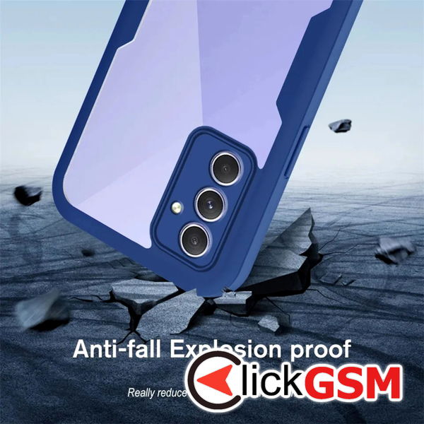 Techsuit - ColorVerse 360 Series + Screen Protector - Samsung Galaxy A54 - Blue