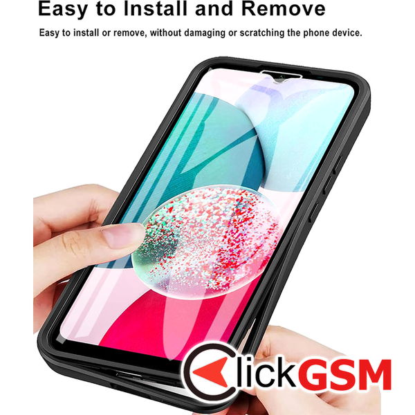 Techsuit - ColorVerse 360 Series + Screen Protector - Samsung Galaxy A14 4G / A14 5G - Blue