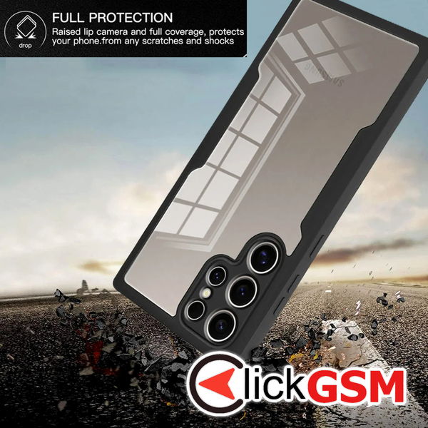 Techsuit - ColorVerse 360 Series + Screen Protector - Samsung Galaxy S24 Ultra - Purple