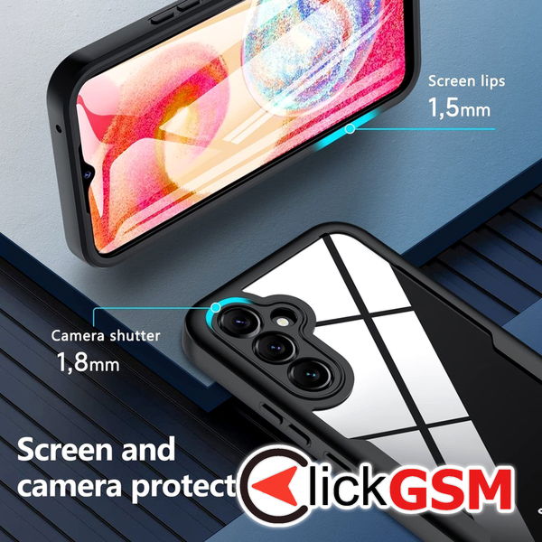 Techsuit - ColorVerse 360 Series + Screen Protector - Samsung Galaxy S24 Plus - Purple