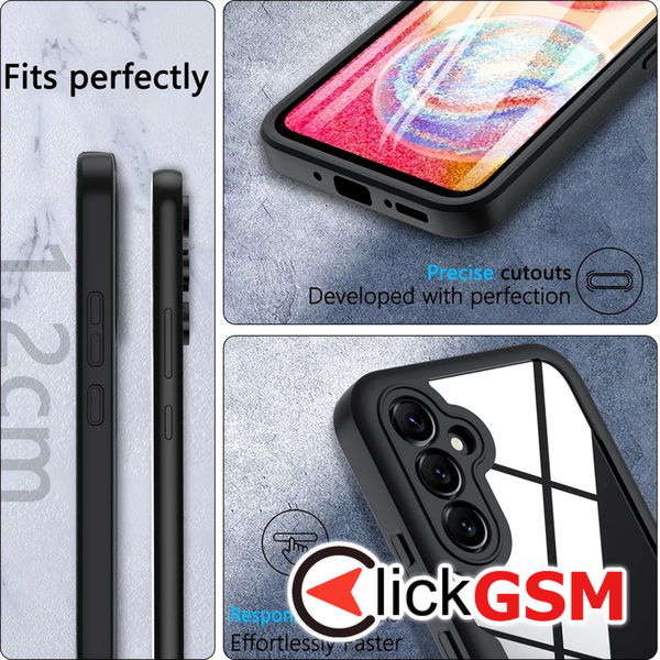 Techsuit - ColorVerse 360 Series + Screen Protector - Samsung Galaxy S24 - Purple