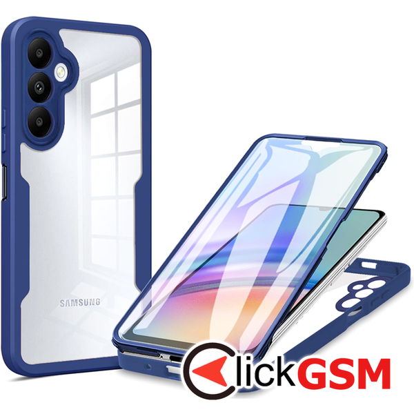 Techsuit - ColorVerse 360 Series + Screen Protector - Samsung Galaxy A25 5G - Blue
