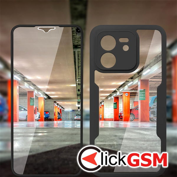 Techsuit - ColorVerse 360 Series + Screen Protector - Xiaomi 13T / 13T Pro - Pink