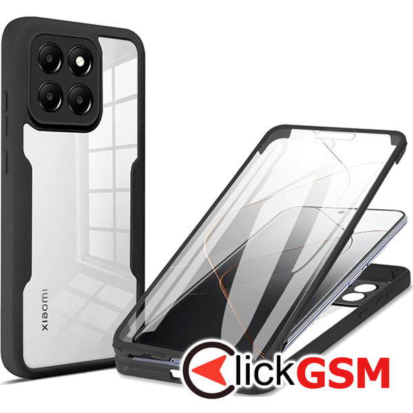 Techsuit - ColorVerse 360 Series + Screen Protector - Xiaomi 14 - Black