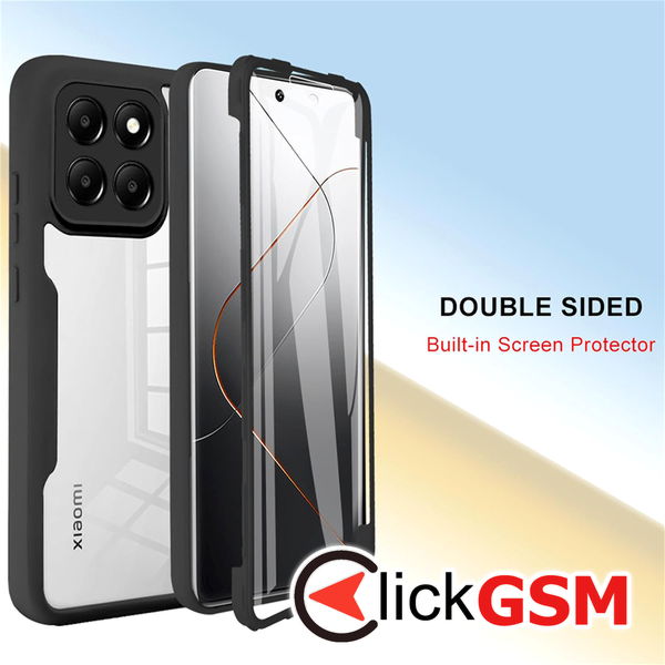 Techsuit - ColorVerse 360 Series + Screen Protector - Xiaomi 14 - Black