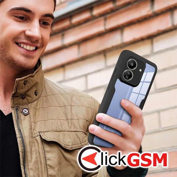 Techsuit - ColorVerse 360 Series + Screen Protector - Xiaomi Redmi 13C 4G / Poco C65 - Blue