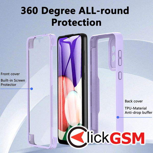 Techsuit - ColorVerse 360 Series + Screen Protector - Xiaomi Redmi 13C 5G - Black