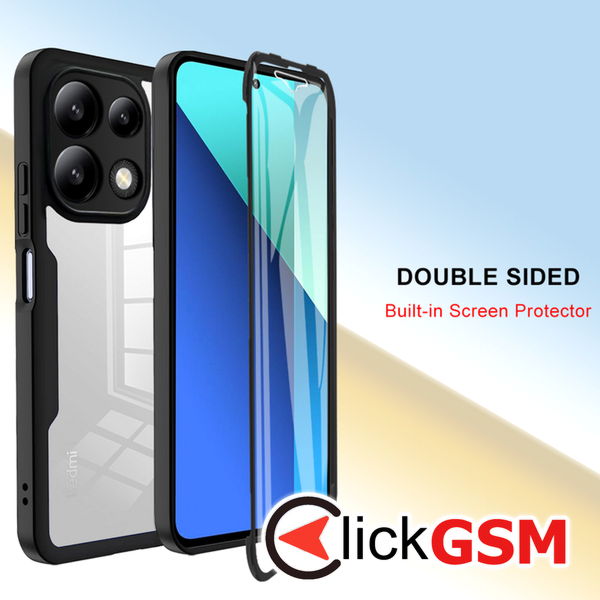 Techsuit - ColorVerse 360 Series + Screen Protector - Xiaomi Redmi Note 13 4G - Pink