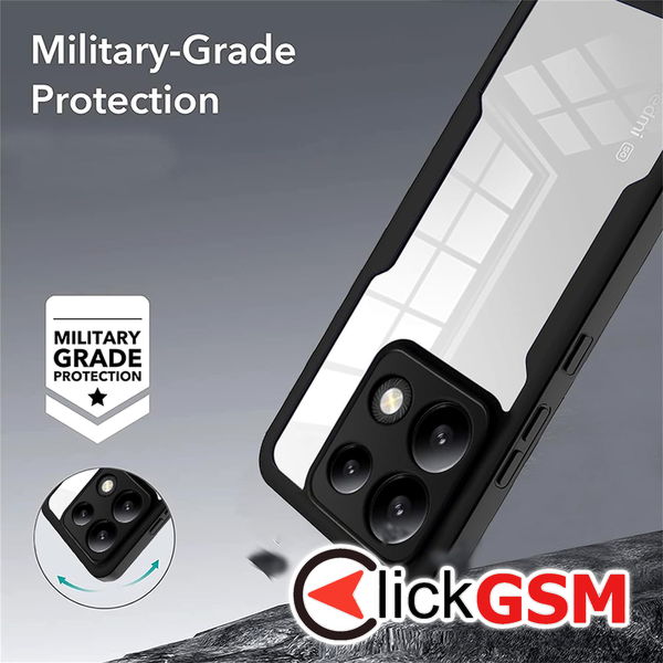 Techsuit - ColorVerse 360 Series + Screen Protector - Xiaomi Redmi Note 13 Pro 5G / Poco X6 - Purple