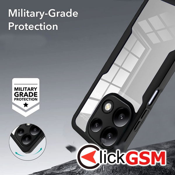 Techsuit - ColorVerse 360 Series + Screen Protector - Xiaomi Redmi Note 13 Pro 4G / Poco M6 Pro 4G - Pink