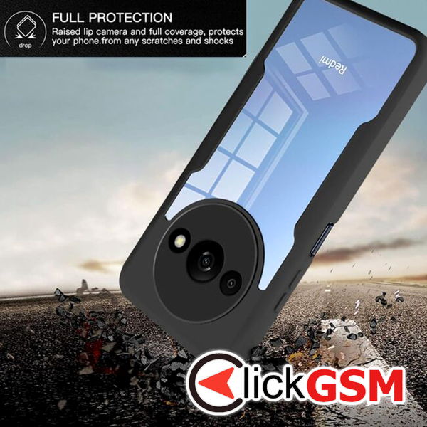 Techsuit - ColorVerse 360 Series + Screen Protector - Xiaomi Redmi A3 / Redmi A3x - Purple