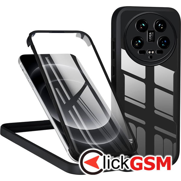 Techsuit - ColorVerse 360 Series + Screen Protector - Xiaomi 14 Ultra - Black