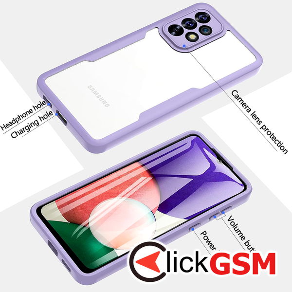 Techsuit - ColorVerse 360 Series + Screen Protector - Xiaomi 14 Ultra - Purple