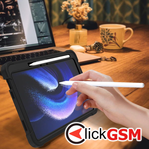Techsuit - Rugged TabShell + Screen Protector - Xiaomi Pad 6 / Pad 6 Pro - Black