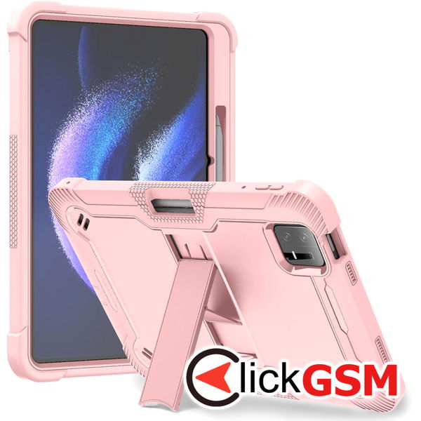 Techsuit - Rugged TabShell + Screen Protector - Xiaomi Pad 6 / Pad 6 Pro - Rose Gold