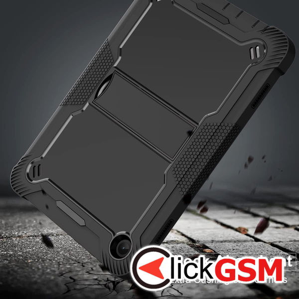 Techsuit - Rugged TabShell + Screen Protector - Lenovo Tab M10 3rd Gen (TB328FU/TB328XU) - Black