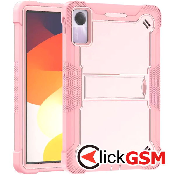 Techsuit - Rugged TabShell + Screen Protector - Xiaomi Redmi Pad SE 11 - Rose Gold
