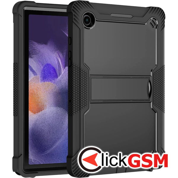 Techsuit - Rugged TabShell + Screen Protector - Samsung Galaxy Tab A8 10.5 (2021) - Black