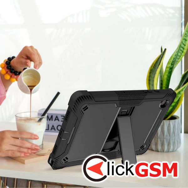 Techsuit - Rugged TabShell + Screen Protector - Samsung Galaxy Tab A8 10.5 (2021) - Black